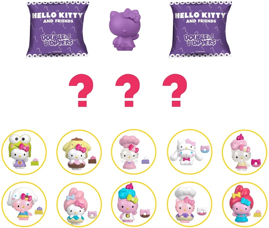 Sanrio Hello Kitty Double Dippers collectible figures