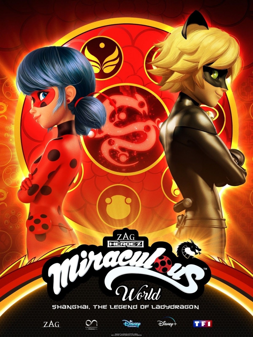 Ladybug and Cat Noir  Shanghai poster