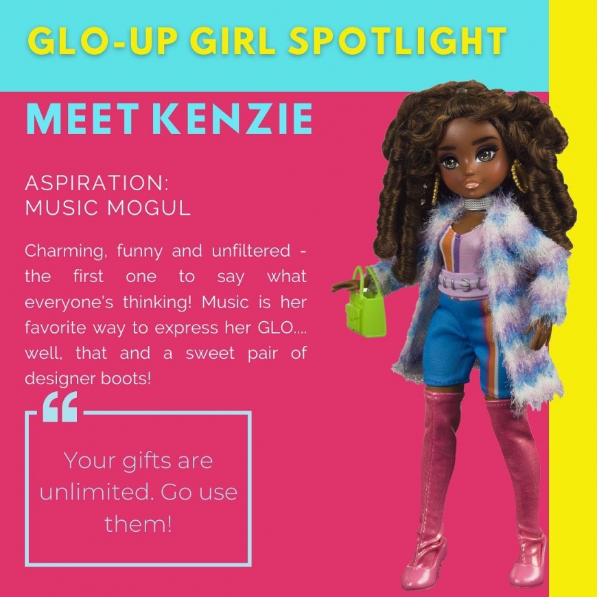 Glo-Up Kenzie doll
