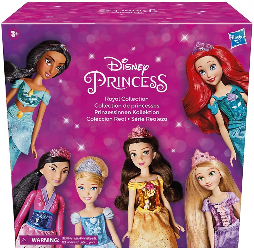 Disney Princess Royal Collection - 12 Royal Shimmer dolls in one set