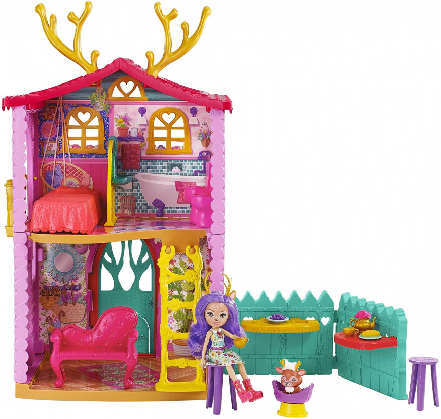 Enchantimals Cozy Deer House with doll