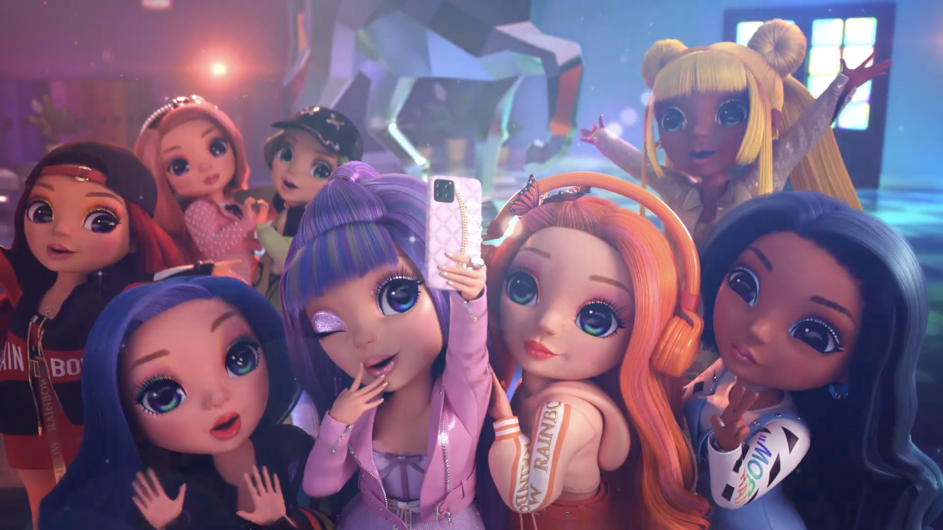 Rainbow High new music video on song Turn Your Color UP!