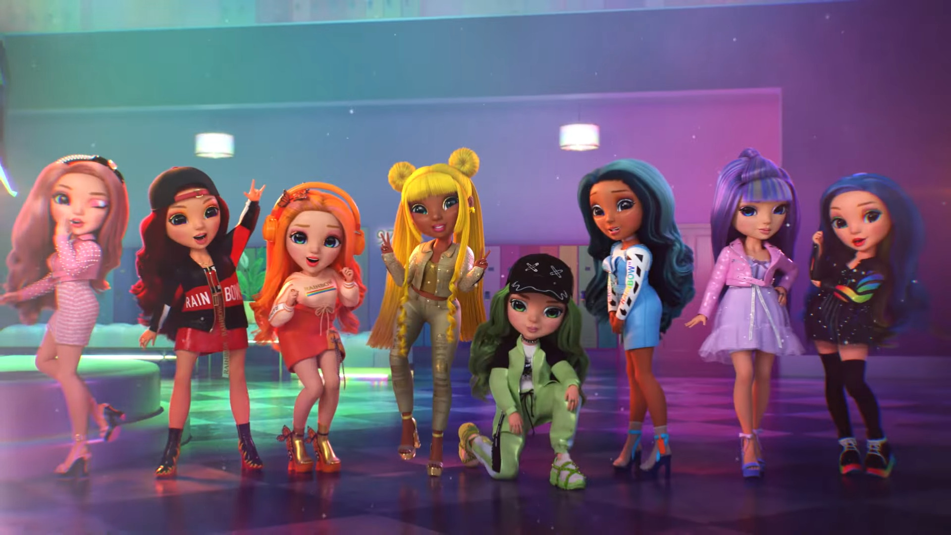 Rainbow High new music video on song Turn Your Color UP! - YouLoveIt.com