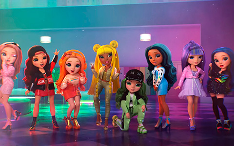 Rainbow High new music video on song Turn Your Color UP!