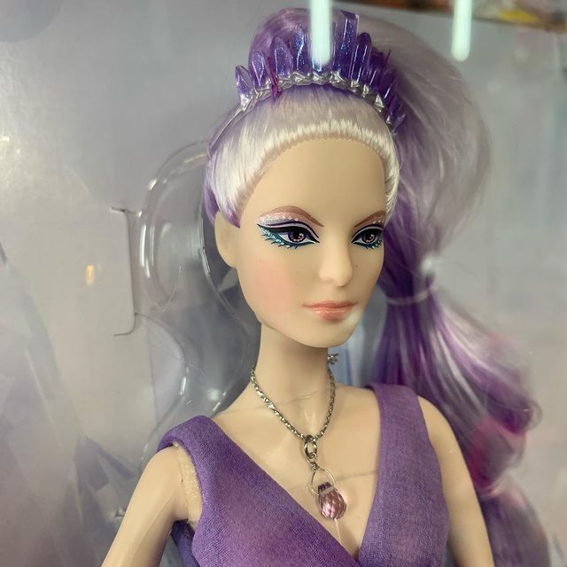 Barbie Crystal Fantasy Amethyst Collector doll