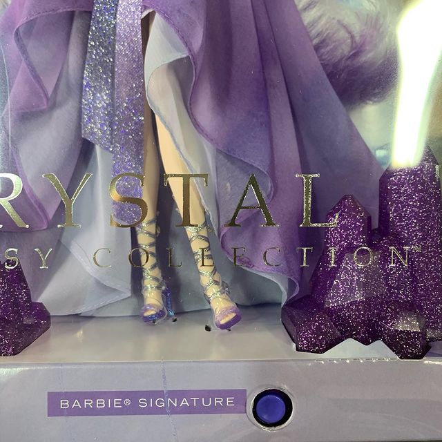 Barbie Crystal Fantasy Amethyst Collector doll