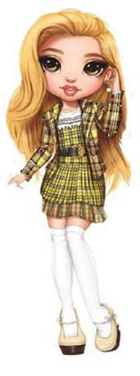 Rainbow High Series 3 Yellow doll - Sheryl Meyer