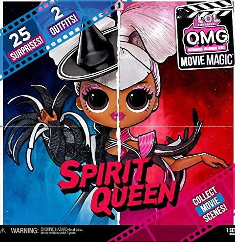 LOL OMG Movie Magic dolls: Galaxy Gurl, Starlette, Spirit Queen, Miss