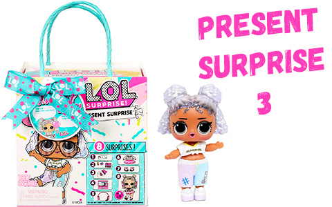 LOL Surprise Present Surprise Series 3 birthday month dolls
