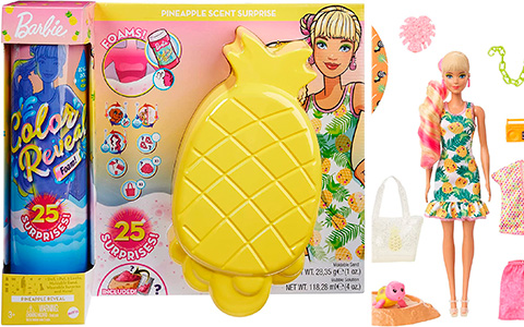 Barbie Color Reveal Foam Scented Surprise doll sets