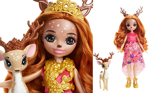 Royal Enchantimals Queen Daviana doll