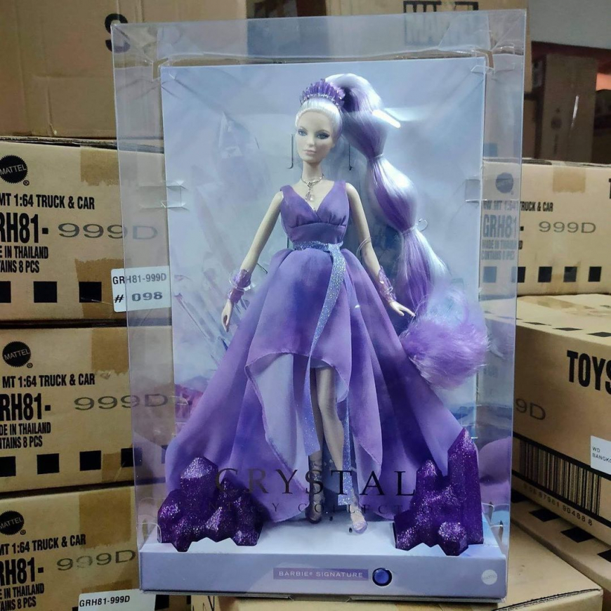 Barbie Crystal Fantasy Amethyst Collector doll