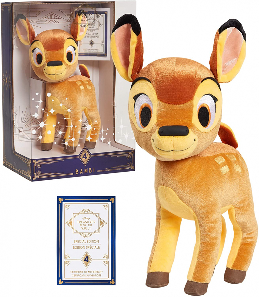 Disney Treasures from The Vault limited edition Bambi plush