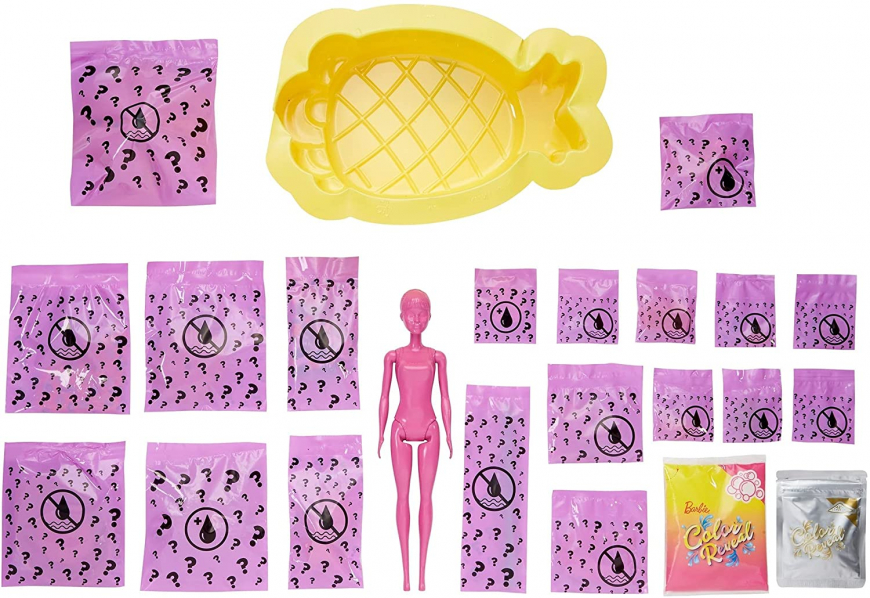 Barbie Color Reveal Foam Pineapple