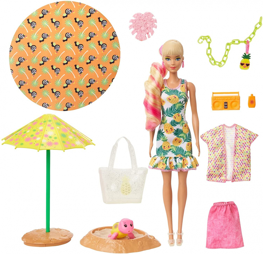 Barbie Color Reveal Foam Pineapple