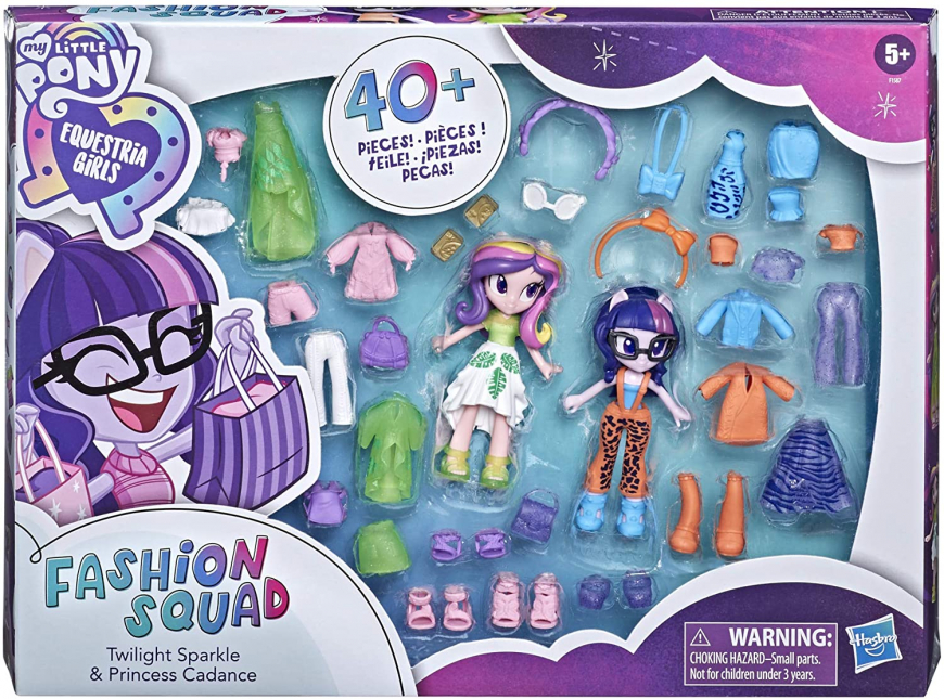 My Little Pony Equestria Girls Fashion Squad Twilight Sparkle and Princess Cadance set
