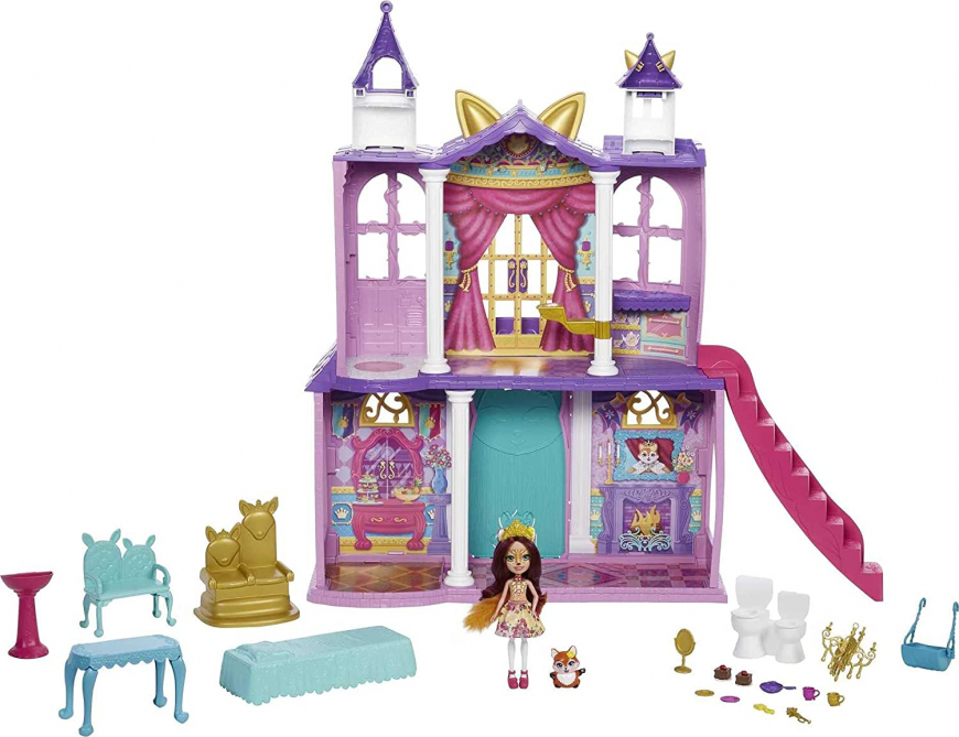 Royal Enchantimals: Royal Ball Castle with Felicity Fox doll and Flick figure