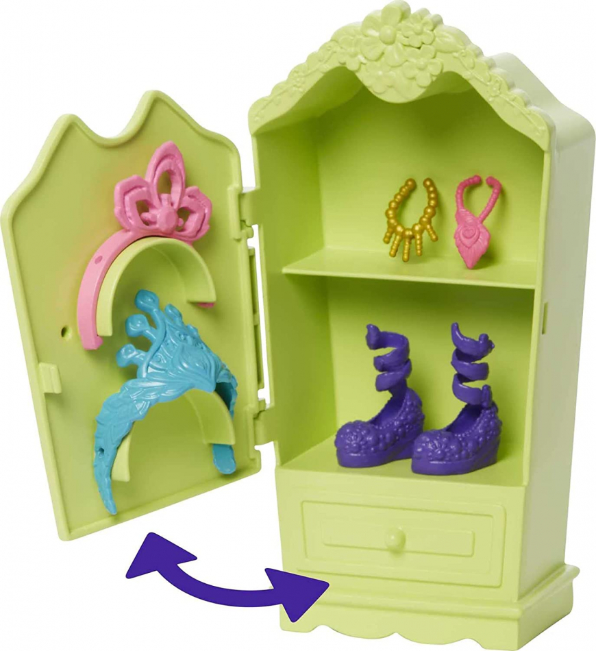 Enchantimals Cottage Playset with Patter Peacock doll