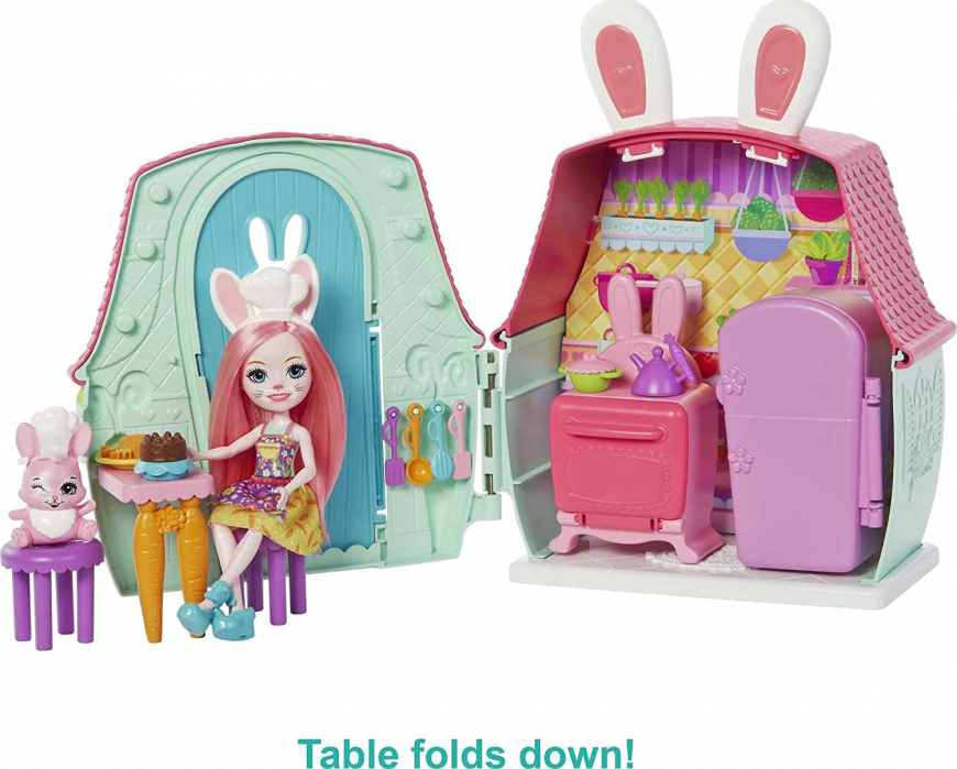 Enchantimals Bree Bunny Cottage with doll playset