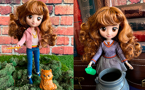 Harry Potter Wizarding World 8 inches dolls from Spin Master: Harry Potter, Hermione Granger, Luna Lovegood, Cho dolls, sets  and more