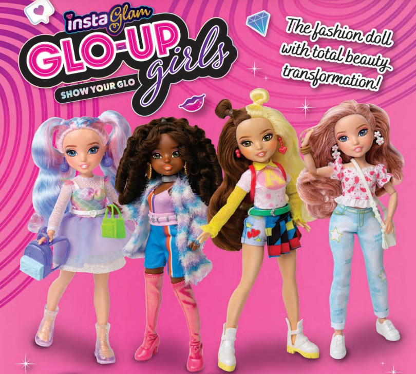 Glo-Up Girls dolls