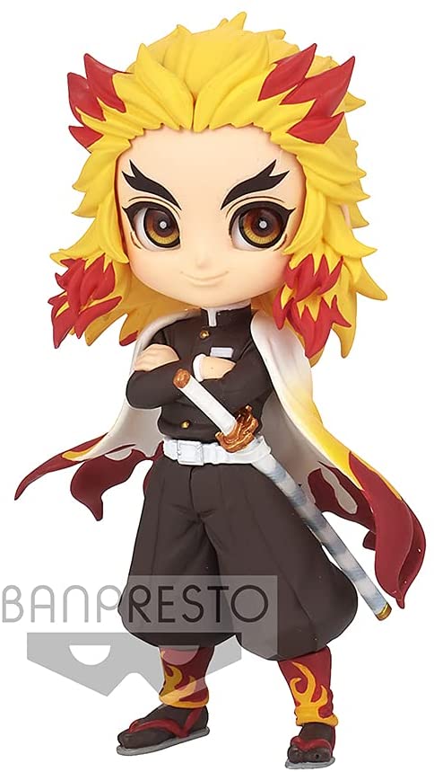 Q posket Petit Demon Slayer (Kimetsu no Yaiba) Kyojuro Rengoku figure