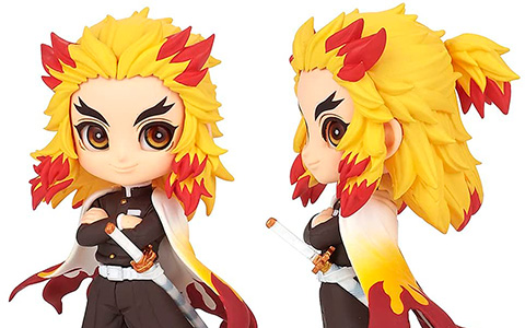 Q posket Petit Demon Slayer (Kimetsu no Yaiba) Kyojuro Rengoku figure