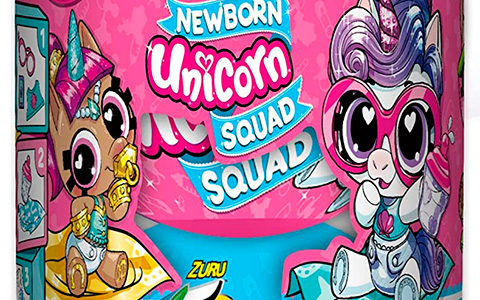 5 Surprise Unicorn Squad series 4 Baby Unicorns - Newborn Unicorn Surprise