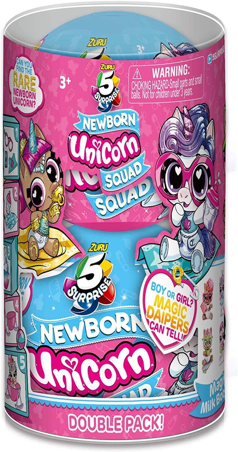 5 Surprise Unicorn Squad series 4 Baby Unicorns - Newborn Unicorn Surprise