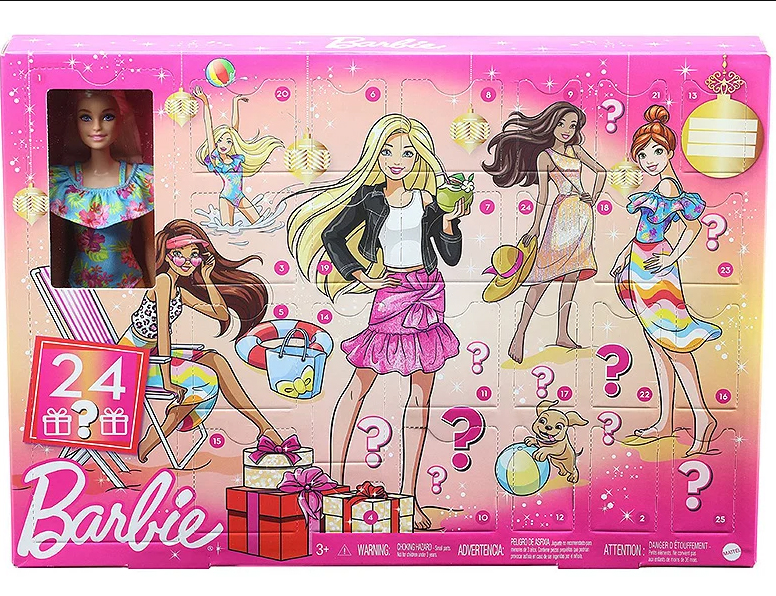 Barbie Advent Calendar 2021 with doll