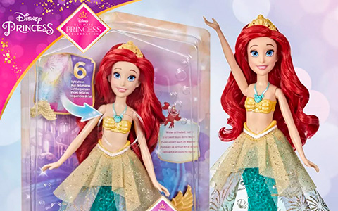 Ultimate Princess Celebration Ocean Lights Up Ariel doll