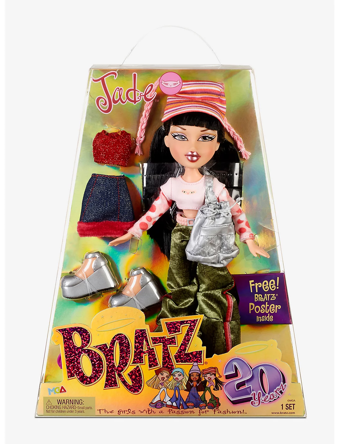 New Bratz 2021 original dolls: Cloe, Sasha, Jade, Yasmin and 