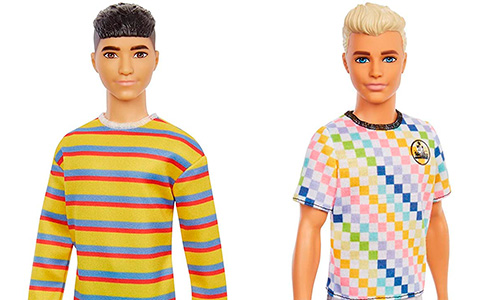 New Barbie Fashionistas Ken dolls 2021