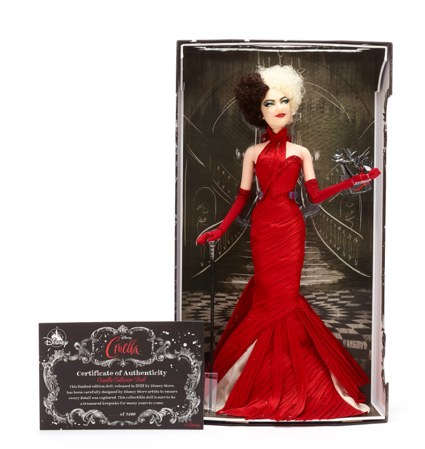 Disney Store Cruella live action movie 2021 Limited Edition doll