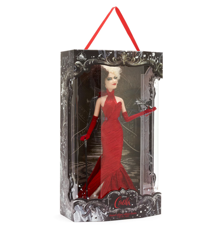 Disney Store Cruella live action movie 2021 Limited Edition doll