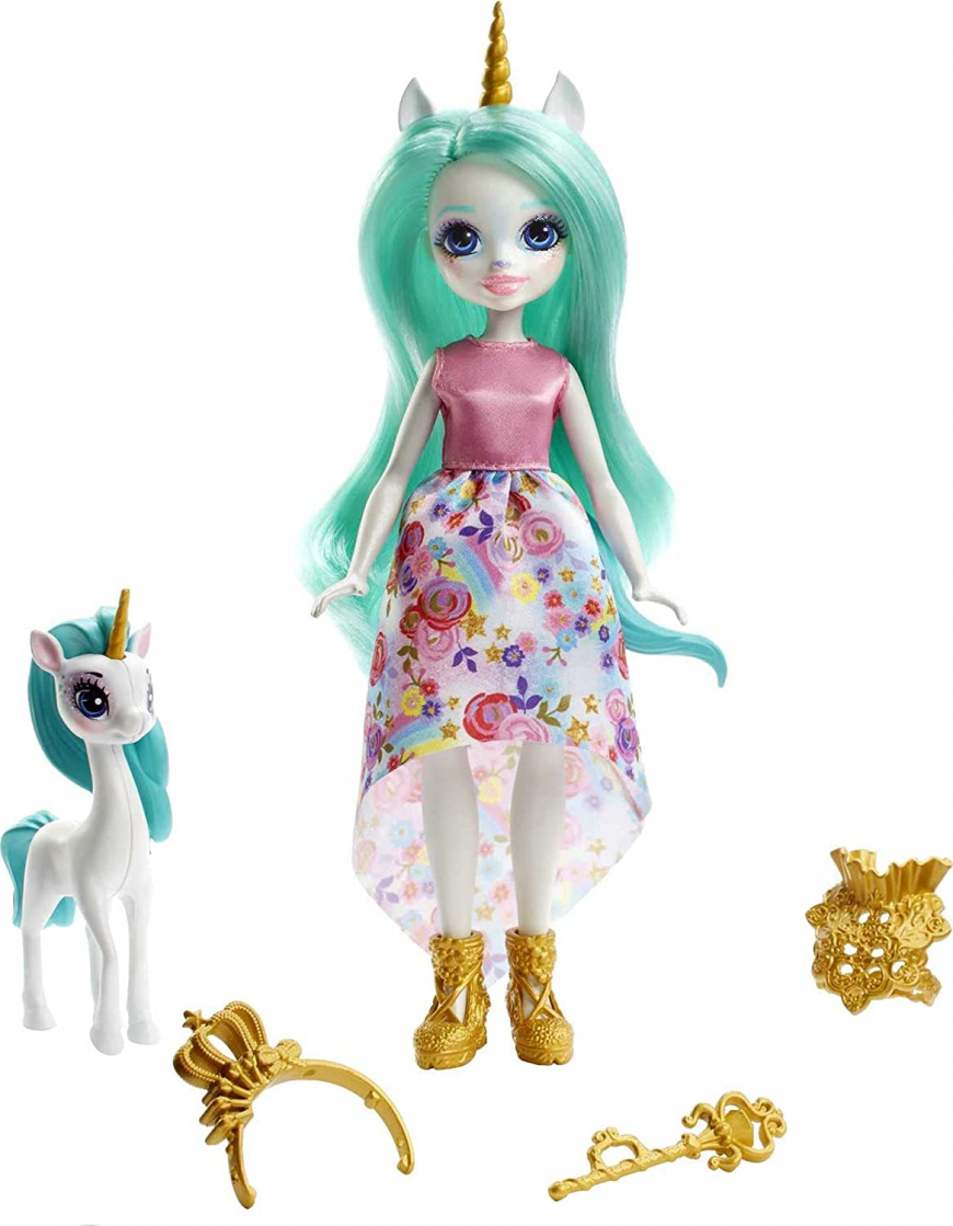 Royal Enchantimals Queen Paradise unicorn doll