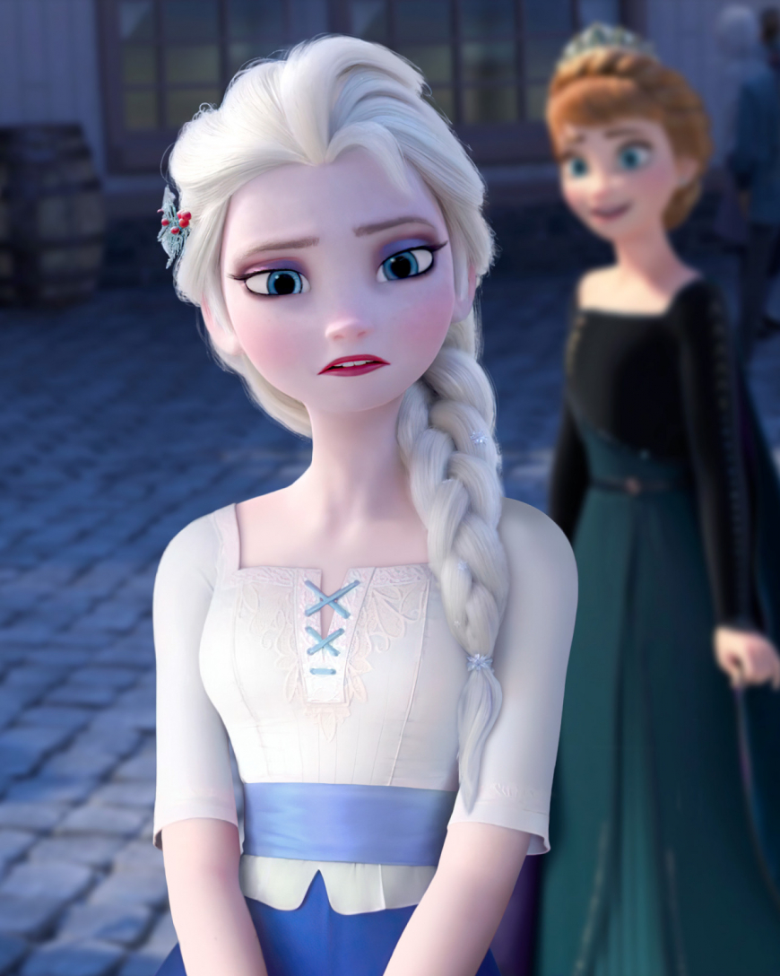 Frozen 2 Elsa fantasy outfits photoshop