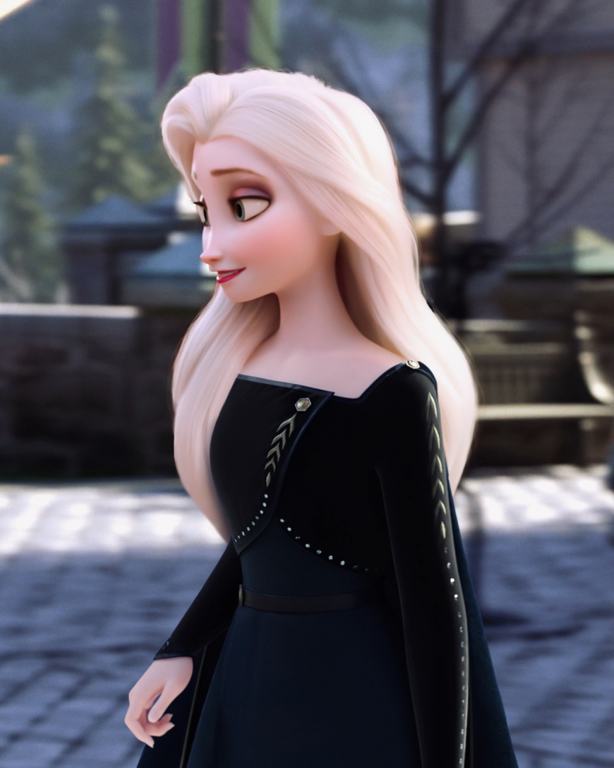 Frozen 2 Elsa fantasy outfits photoshop