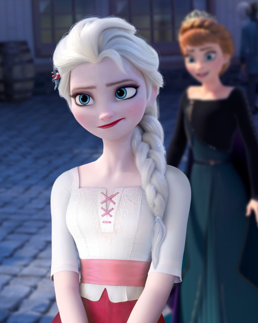 Frozen 2 Elsa fantasy outfits photoshop