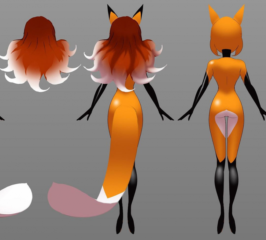 Miraculous Ladybug Rena Rouge official concept art