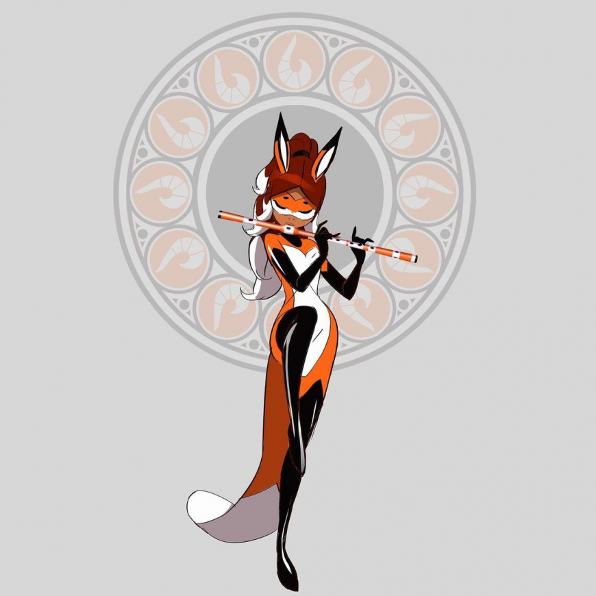 Miraculous Ladybug Rena Rouge official concept art