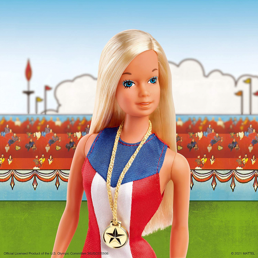 Barbie 1975 Gold Medal doll Reproduction is available now