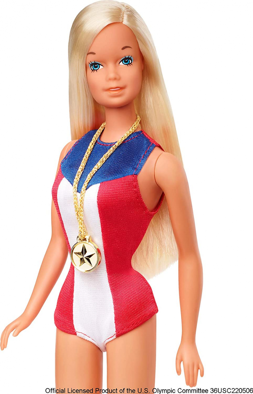Barbie 1975 Gold Medal doll Reproduction is available now