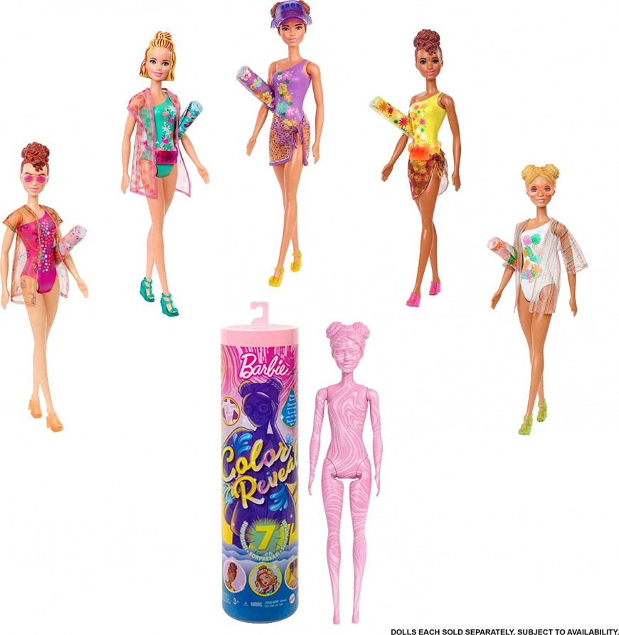 Barbie Color Reveal Summer series