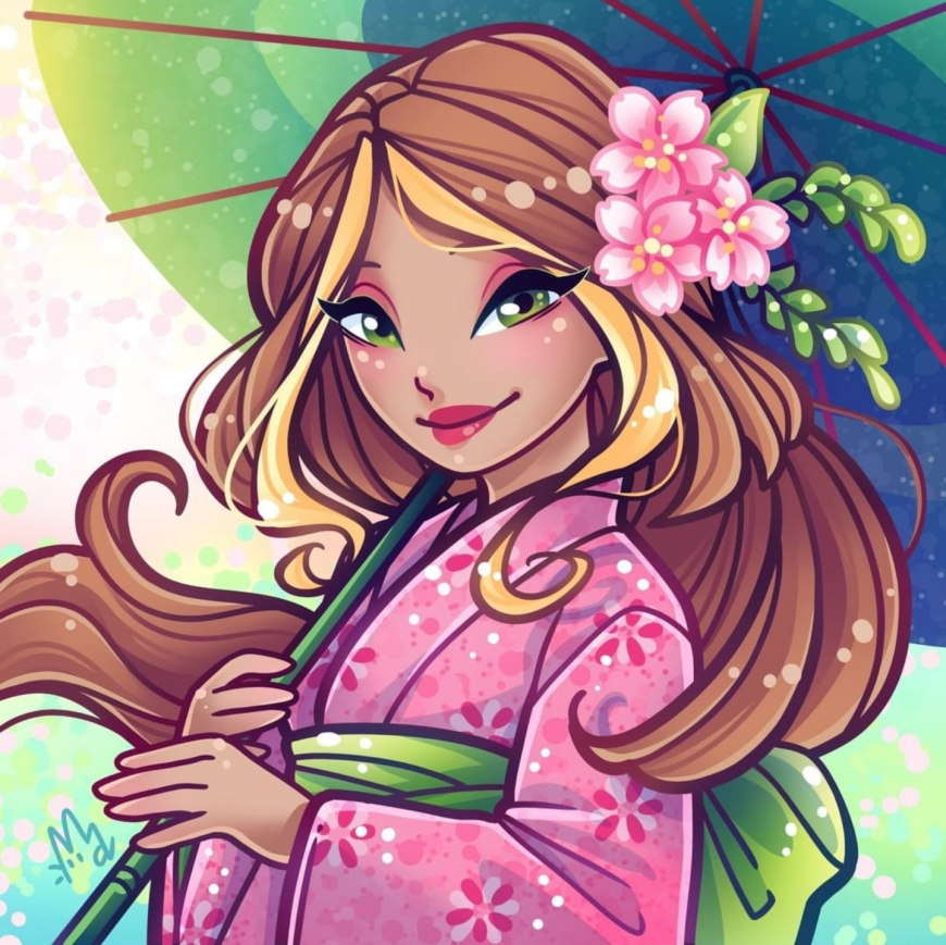 Winx Hanami Flora