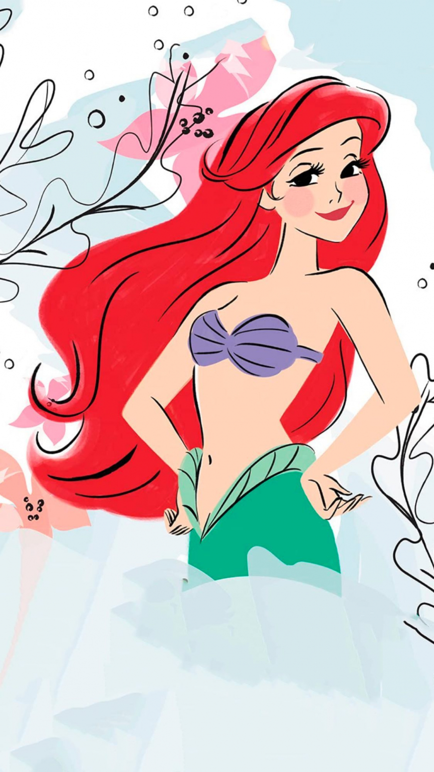 Ariel wallpaper