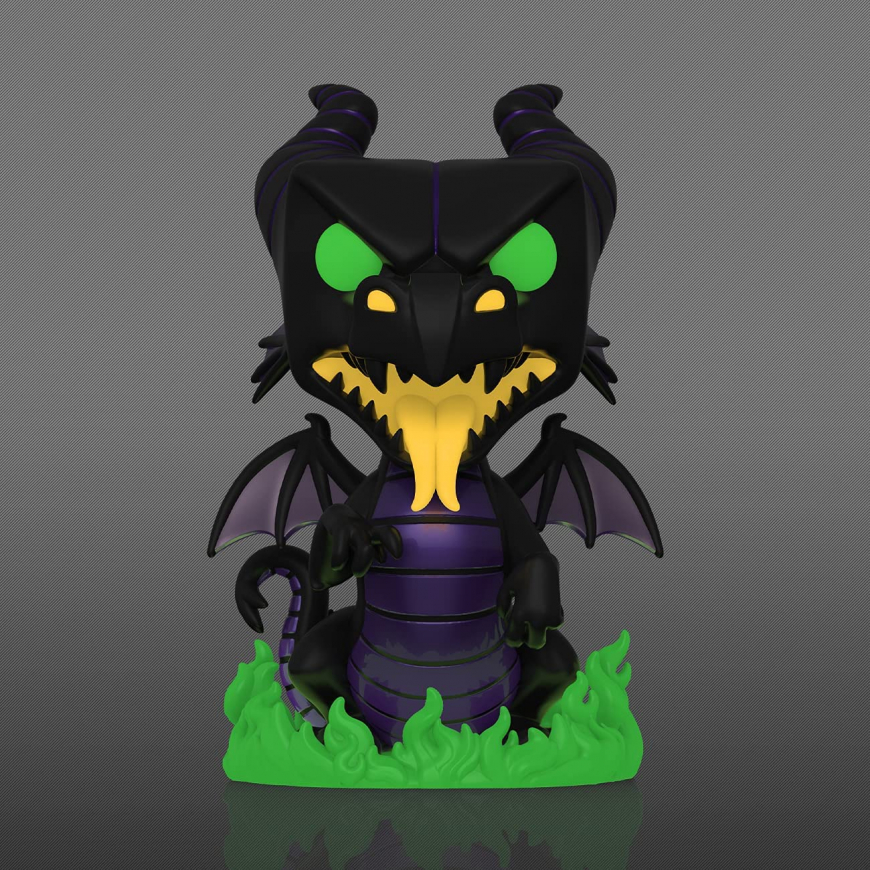 Funko Pop Disney Villains - Glow in The Dark 10" Maleficent Dragon figure