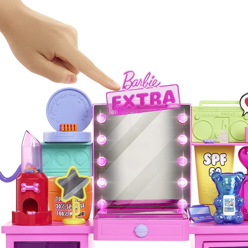 Barbie Extra Vanity Playset with doll - YouLoveIt.com
