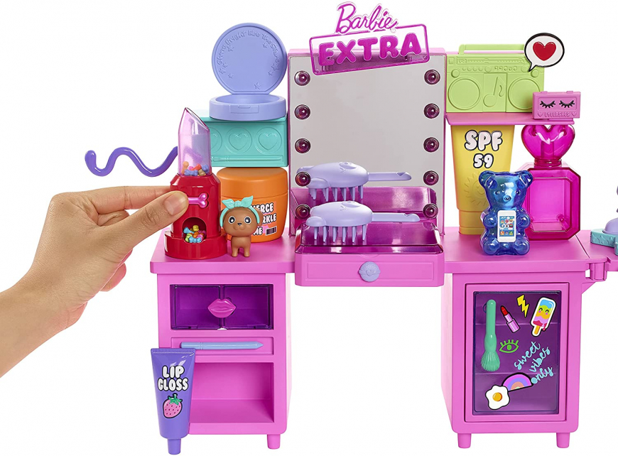 Barbie Extra Vanity Playset 2021