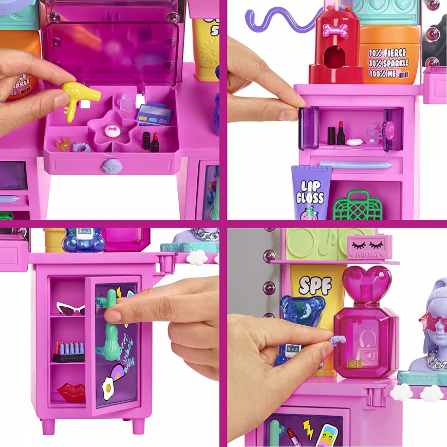 Barbie Extra Vanity Playset 2021